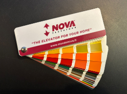 Gepersonaliseerde RAL K7 kleurenwaaier